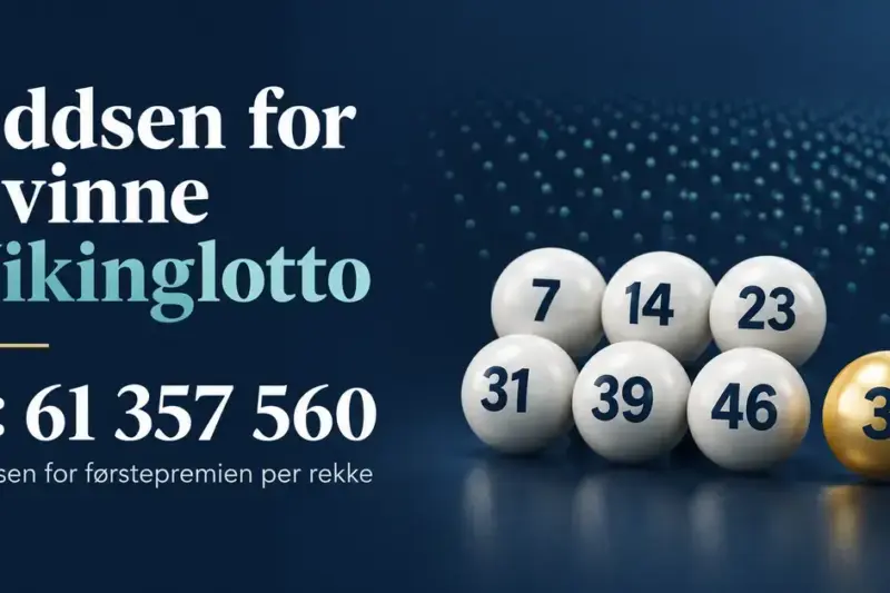 Oddsen for å vinne Vikinglotto